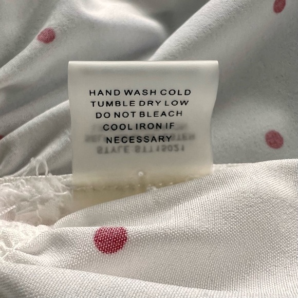 Polka dot peplum cami top - Picture 2 of 3